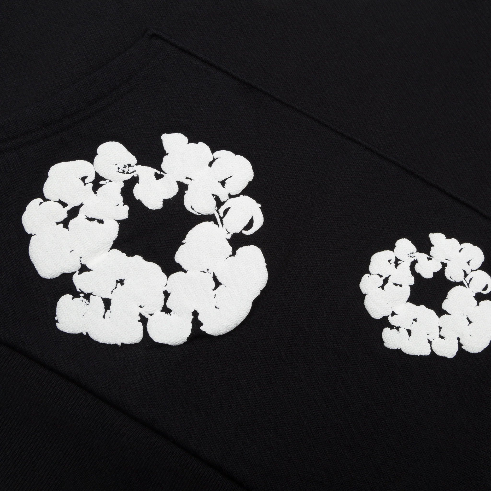 The Cotton Wreath Zip BLACK / NEGRO